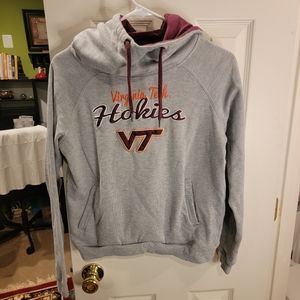 Colosseum Virginia Tech Women's Cowl Neck Sweater